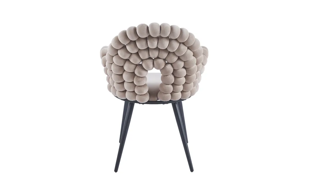 Scaun Living Tapitat KJC376 Bej 2