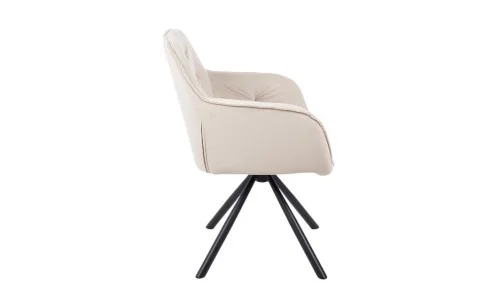 Scaun Living Tapitat KJC3849, Bej