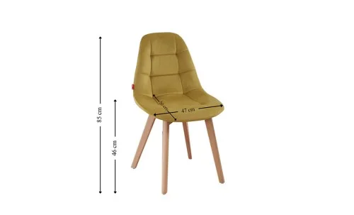 Scaun Living KJC5304 Mustar