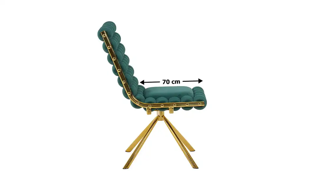 Scaun Living Tapițat KJC5403 Verde 3