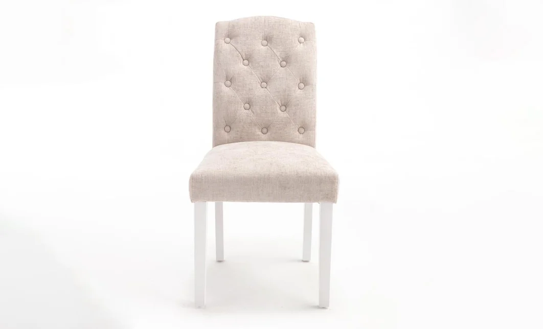 Scaun Living KJCLM056 Bej/Alb 5