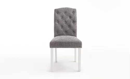 Scaun Living KJCLM056 Gri/Alb