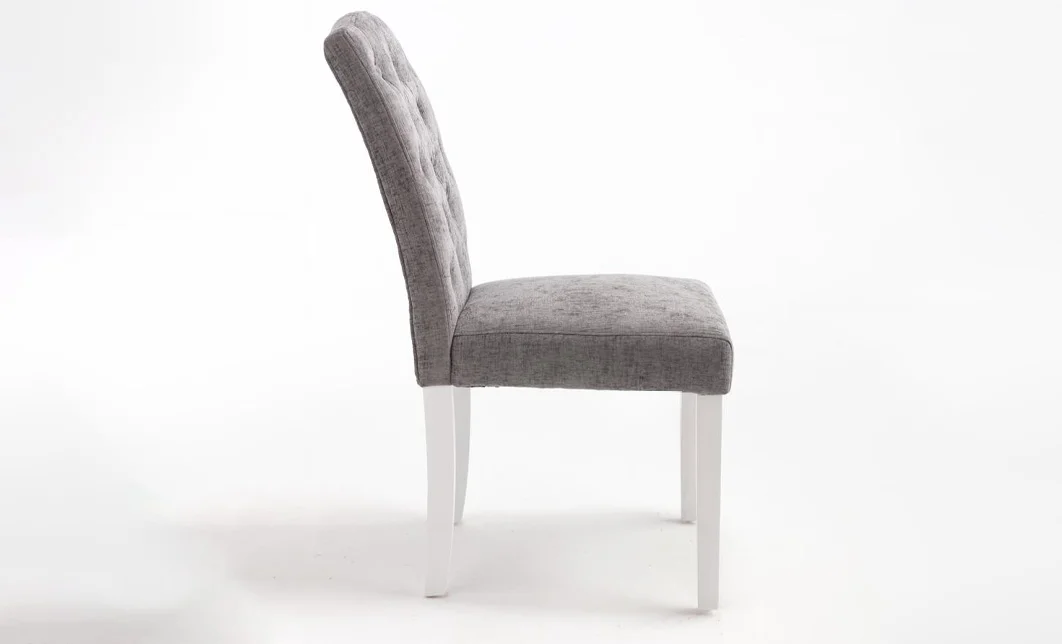 Scaun Living KJCLM056 Gri/Alb 2