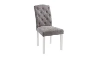 Scaun Living KJCLM056 Gri/Alb