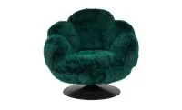Fotoliu Rotativ Pufos KJL5427, Verde 3
