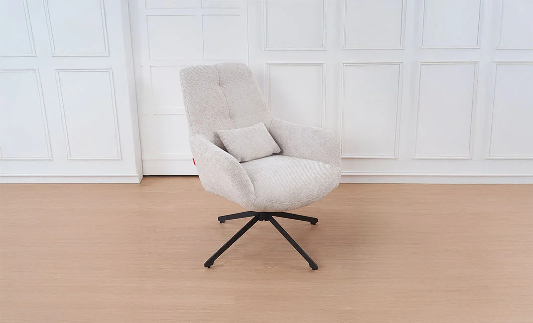 Scaun Living Rotativ LCM0102AS Bej