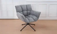 Scaun Living Rotativ LCM0106AS Gri