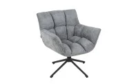 Scaun Living Rotativ LCM0106AS Gri 3