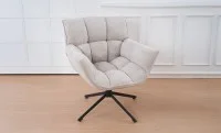Scaun Living Rotativ LCM0106AS Bej