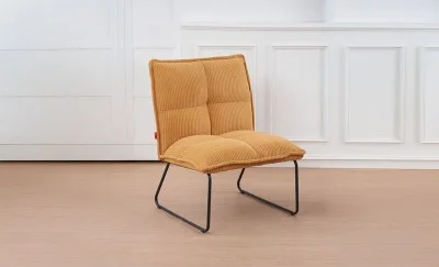 Scaun Living Tapitat LCM0109CF Muștar