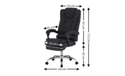 Scaun Birou OC048 Negru