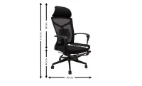Scaun Birou OC097 Negru 1