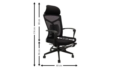 Scaun Birou OC097 Negru