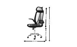 Scaun Birou OC518 Negru