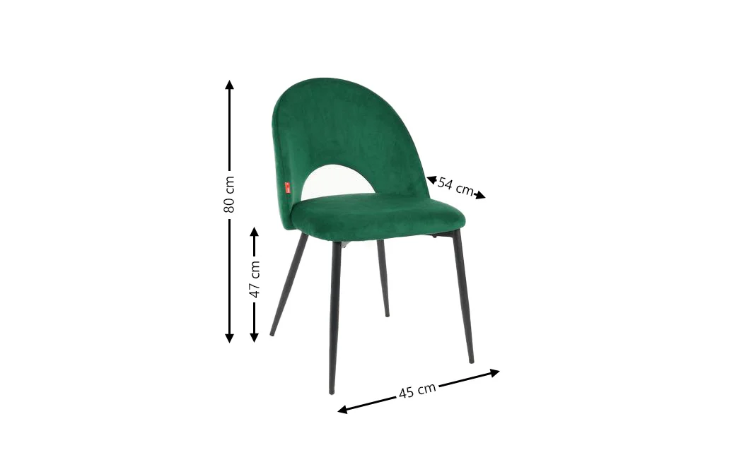 Scaun Living XJ0723 Verde 1