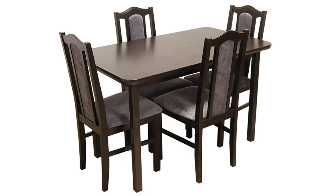 Set masa Max 4 wenge cu 4 scaune Boss II 24Z