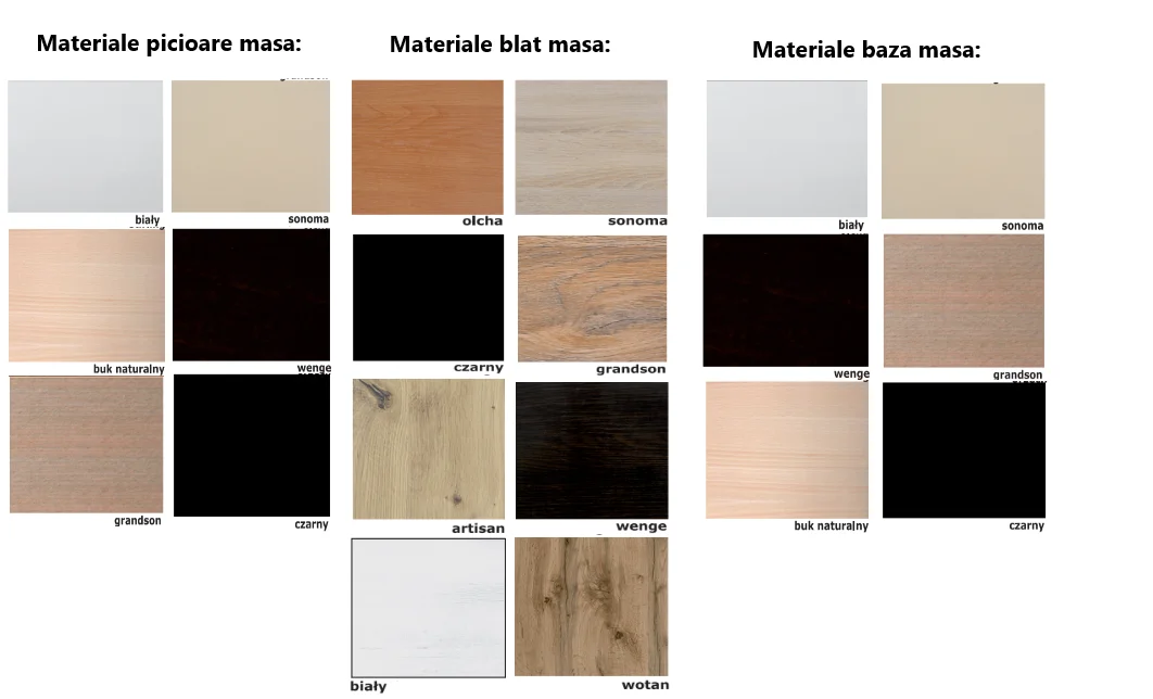 Set Masă Living Oslo 1 cu 4 Scaune Boss II 3