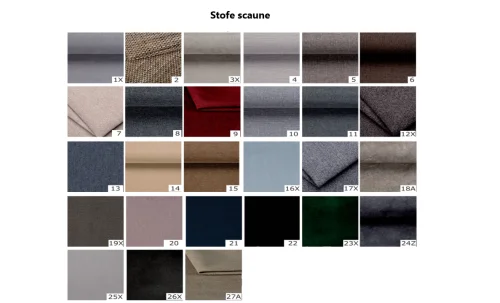 Set Masă Living Oslo 8 cu 6 Scaune Bos II