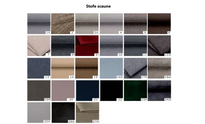 Set Masa Oslo 8 cu 6 scaune Nilo 7