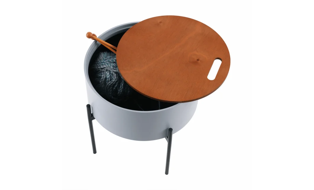 Taburet Mosai gri 4