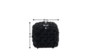 Taburet P031, Negru