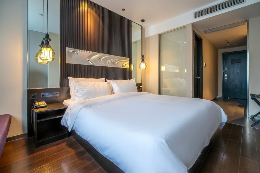 Lenjerie de pat de lux pentru hoteluri